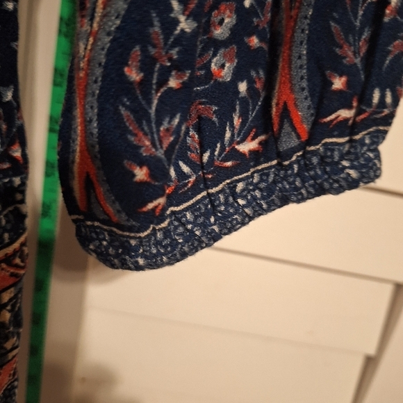 Roxy southwest print romper shorts NWT ptp 18"x30"L.          2.5 inseam - Picture 4 of 6